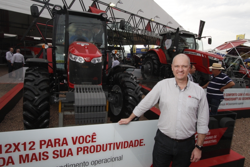 Eduardo Nunes comemora vendas que a Massey Ferguson fez aos Estados Unidos