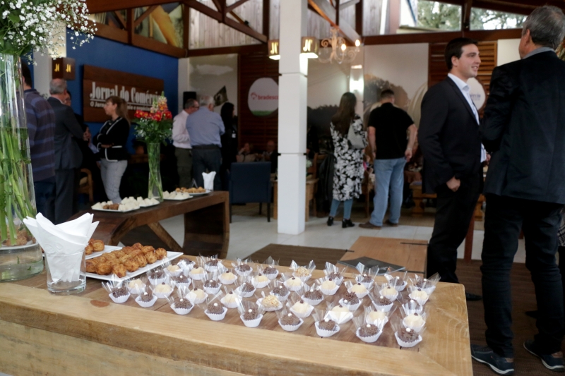 Doces da Porto Sabor no coquetel do pr&ecirc;mio O Futuro da Terra