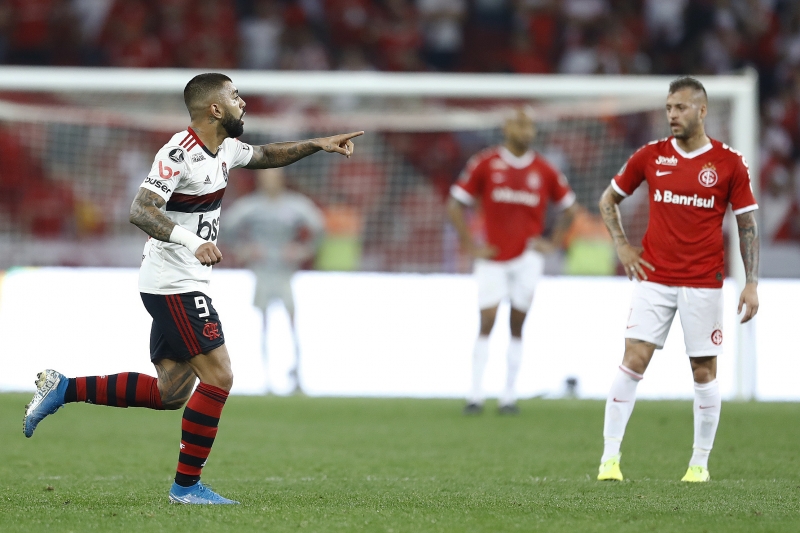 Gabigol completou contra-ataque que resultou no gol flamenguista