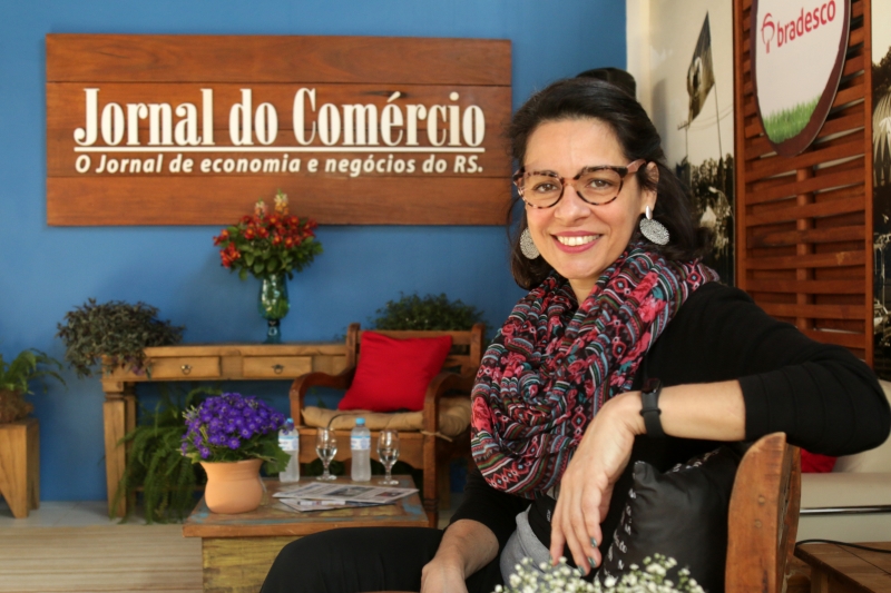 Expointer 2019 - Debate Inovação no Agronegócio, realizado na casa do JC, mediado pela jornalista Patrícia Knebel.  Gabriela Ferreira