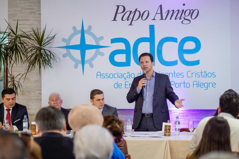 Marchezan fez projeções otimistas em almoço com empresários