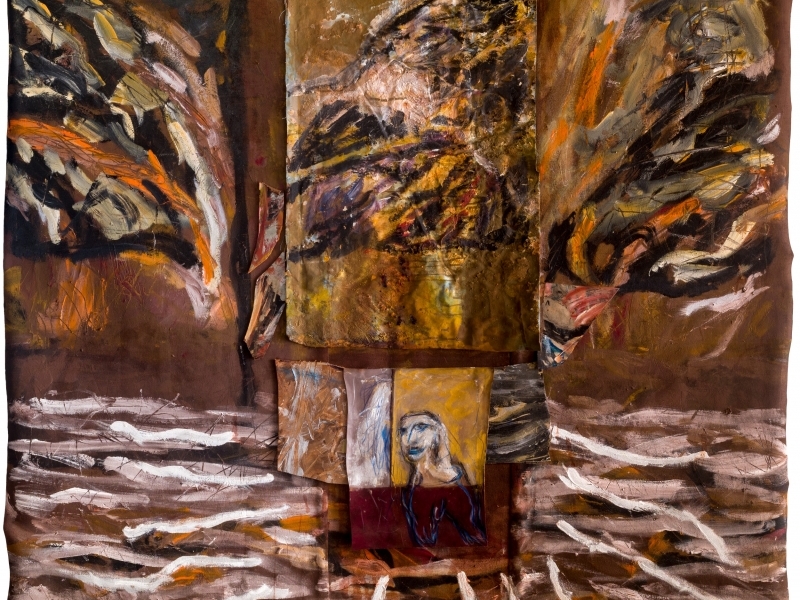Evento faz parte do encerramento da exposição 'Pintura périplo', de Lenir de Miranda