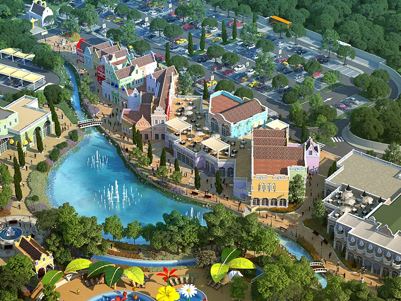 Complexo tur&iacute;stico termal Amsterland fica a 12 quil&ocirc;metros do centro de Santa do Livramento  Foto: /DIVULGA&Ccedil;&Atilde;O/JC