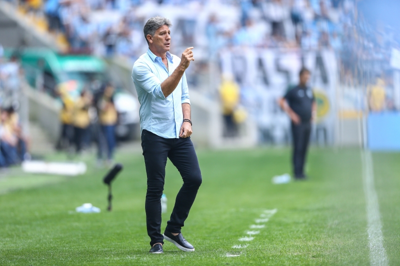 Troca no comando t&eacute;cnico, tira Roger Machado e traz de volta Renato Portaluppi, ap&oacute;s um ano e meio
