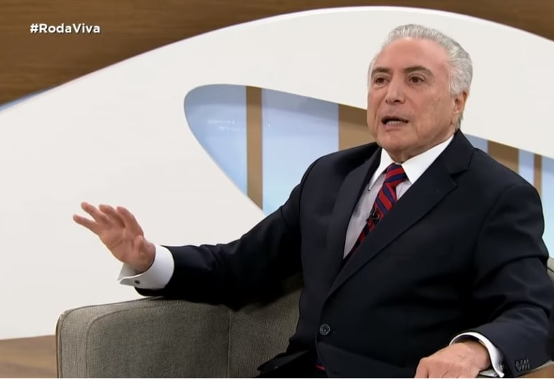 Novamente no programa, ex-presidente fala sobre atual situação da política brasileira