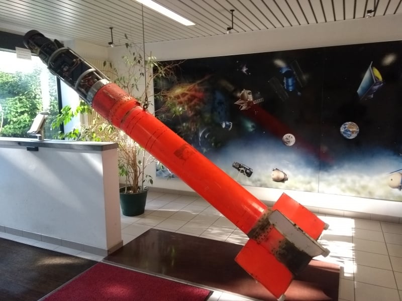 Centro Espacial de Liège é especializado em satélites e foguetes e ensaios para Agência Espacial Europeia