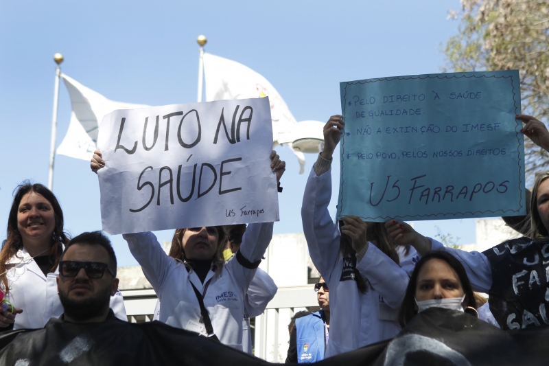Paralisação antecede a greve, que deverá começar nesta quarta e vai até sexta em unidades