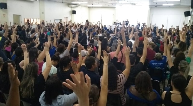 A paralisação foi definida para três dias e deve começar no dia 9 de outubro