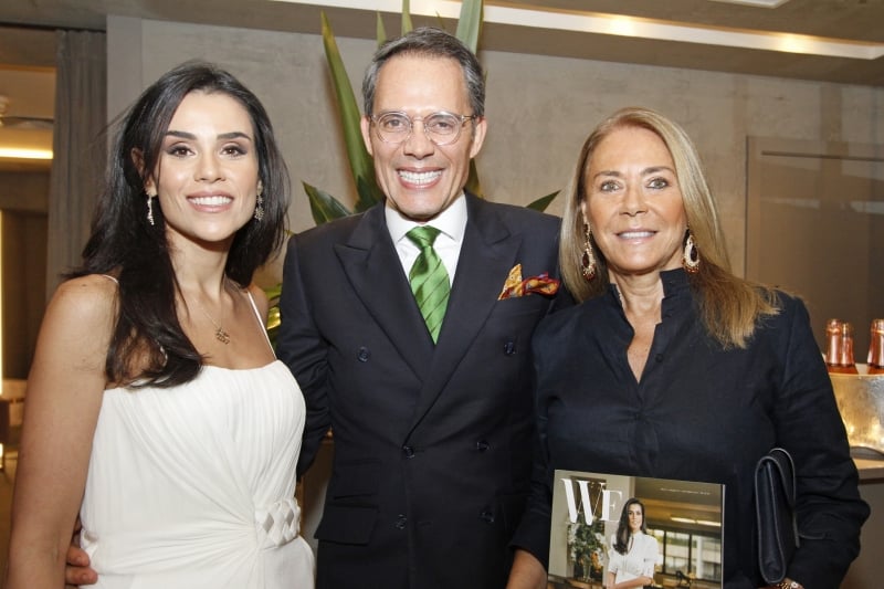 Raquel Cairoli, capa da revista, com Luiz Jacintho Pilla e Goia Tellechea Cairoli