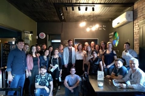 Equipe do Gera��oE palestra em Encantado 