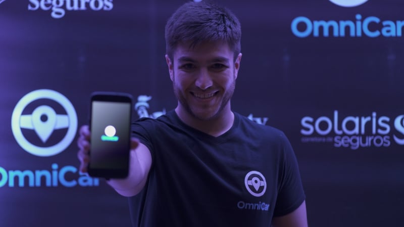 João Pedro Cachola, CEO da OmniCar, contou com parceria da Liberty Seguros para finalizar o aplicativo