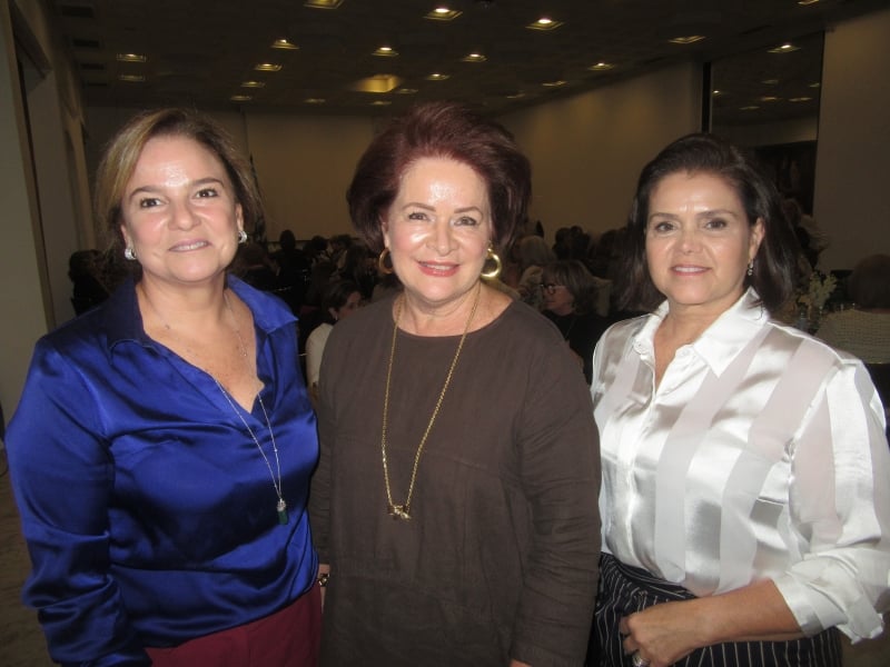 Olenka Brunelli, Rejane Paz Bier e Ana Ungaretti no Plaza São Rafael 