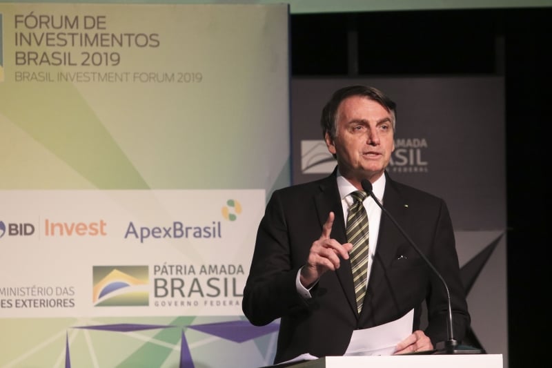 Presidente Jair Bolsonaro alegou risco de processo de impeachment