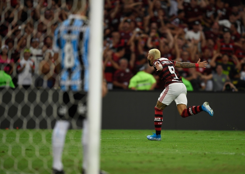 Gabigol foi um dos nomes da goleada carioca no Rio de Janeiro