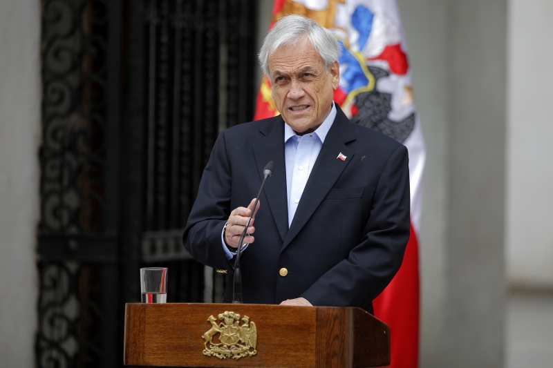 Piñera acumula a nomeação de 54 ministros em 24 pastas em quase três anos de mandato
