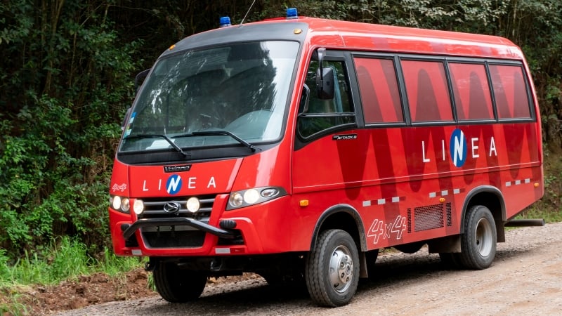 Equipado com motorização Cummins de 152 cv de potência, modelo possui também freios ABS