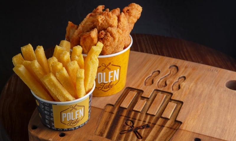 O Polentake fica na rua 24 de Outubro, em Porto Alegre, com op&ccedil;&otilde;es de lanches para serem degustados em at&eacute; 15 minutos  Foto: VELVET EST&Uacute;DIO FOTOGR&Aacute;FICO/REPRODU&Ccedil;&Atilde;O/JC