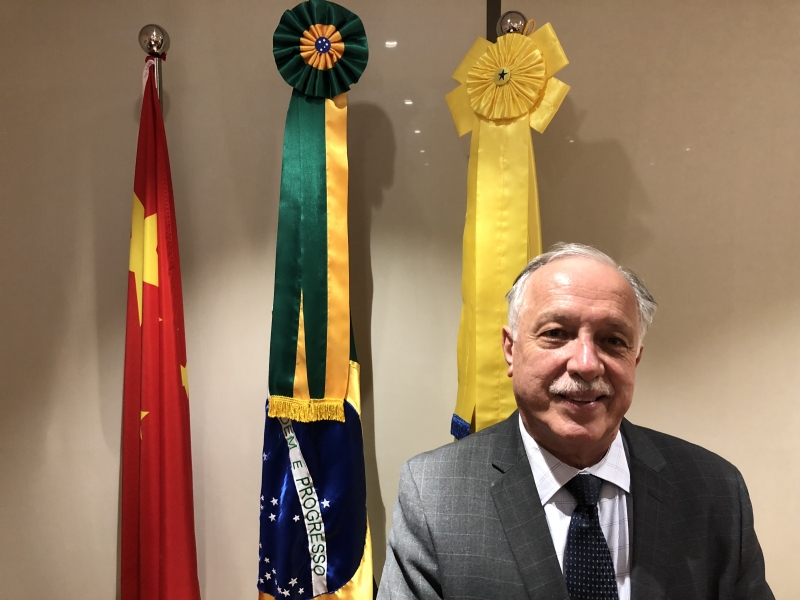 Cônsul-geral do Brasil em Xangai, Gilberto Moura observa maior interesse pela China