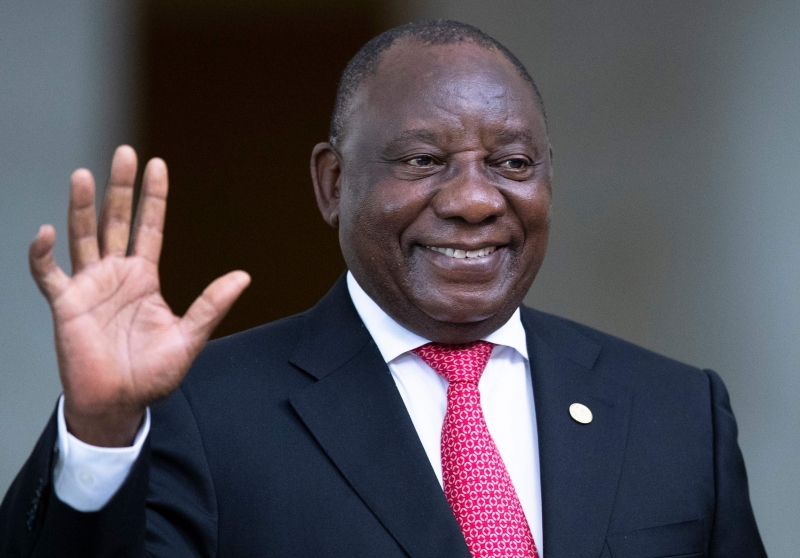 Cyril Ramaphosa, presidente da África do Sul