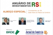 Jornal do Com�rcio realiza almo�o especial sobre investimentos 