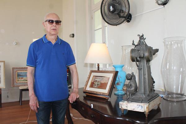 Leilão de arte de Paulo Gasparotto, no Asilo Padre Cacique