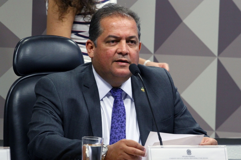 Comissão Mista sobre a MP 862/18, que institui o Estatuto da Metrópole. Senador Eduardo Gomes  Vinicius Loures/Câmara dos Deputados