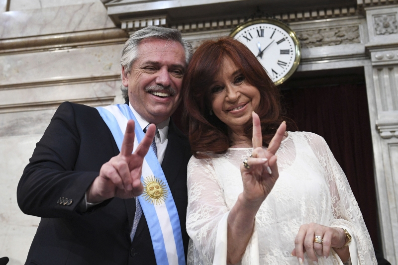 Argentina voltou �s m�os da esquerda, com a vit�ria de Alberto Fern�ndez e Cristina Kirchner