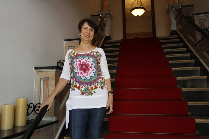 Ilita Patricio, proprietária do Hotel Praça da Matriz, no Centro de Porto Alegre, já hospeda uma enfermeira 