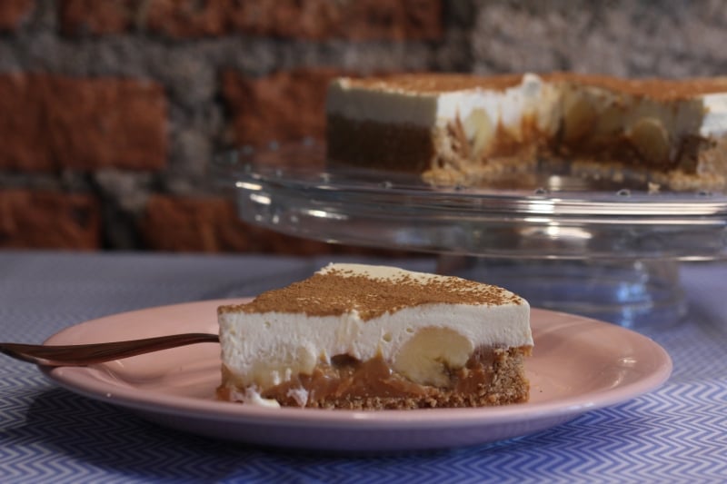 Torta banoffe do Rocambolo Atelier de Doces Foto: ROCAMBOLO/DIVULGAÇÃO/JC