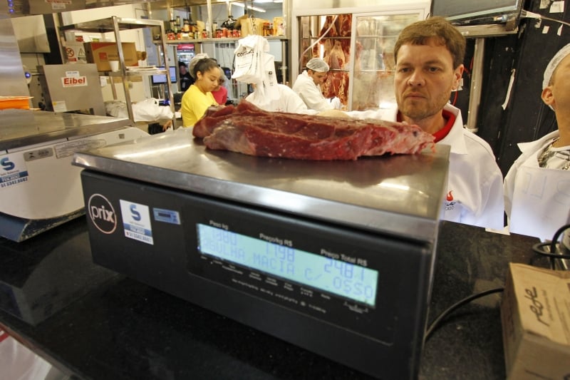 Alimentos como a carne pesaram na conta e elevaram o índice de preços em 2019