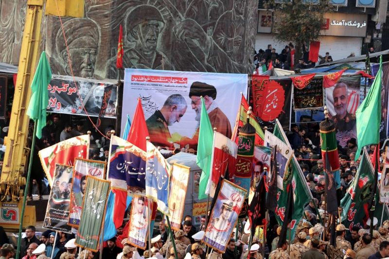 Atos no Irã foram os maiores no país desde o funeral do aiatolá Ruhollah Khomeini