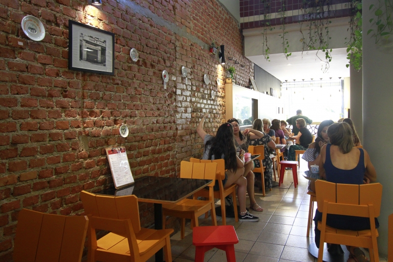 Ambiente da Sorveteria Cronks, localizada no Bom Fim. Foto: N&Iacute;COLAS CHIDEM/JC