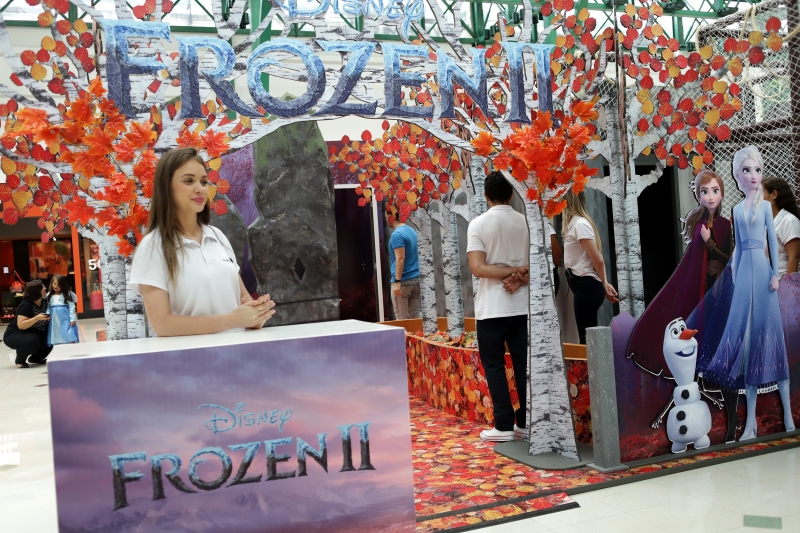 Atração infantil Arena Frozen 2 estreou e é uma boa opção para as crianças no fim de semana 