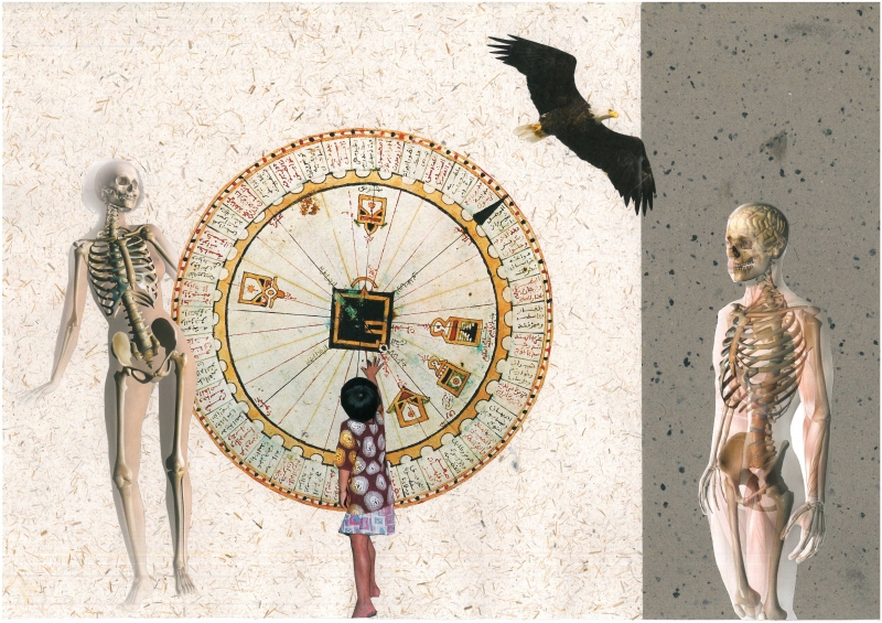 'Destino' é uma das obras da mostra de Dedé Ribeiro em cartaz no Centro Histórico-Cultural Santa Casa