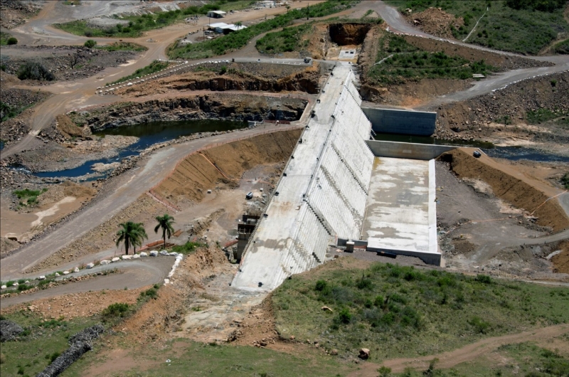 Empreendimento da barragem de Taquarembó já tem 85% da obra finalizada
