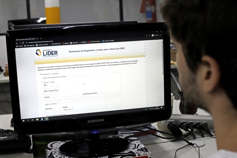 O pedido de reembolso do DPVAT deve ser feito pelo site da Seguradora Líder