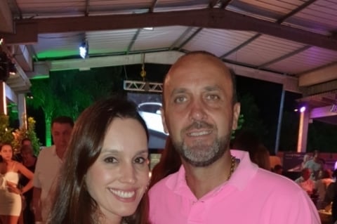 Larissa Irigaray e Eduardo Irigaray na Paella Savarauto 