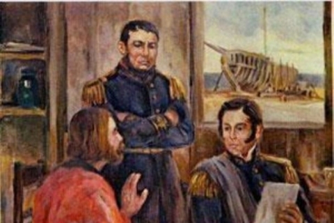 Giuseppe Garibaldi, Bento Gonçalves e David Canabarro: líderes revolucionários