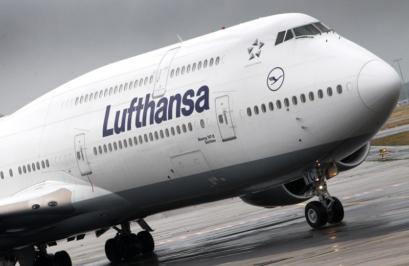 Alemã Lufthansa deixará de aceitar reservas para a China continental até o final do próximo mês. 