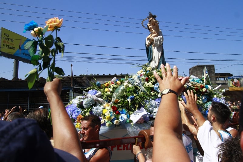 A imagem de Nossa Senhora de Navegantes percorrerá Porto Alegre em um caminhão