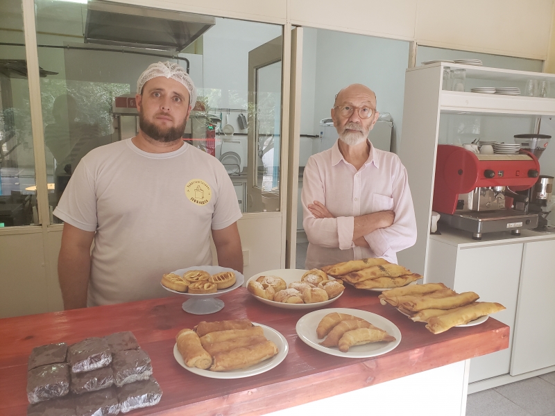 Angelo e Adolfo firmaram parceria para lan&ccedil;ar a Terracota em 2018 Foto: VITORYA PAULO/ESPECIAL/JC