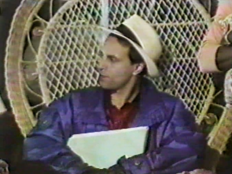 Joe Euthanázia em aparição na Rede Globo