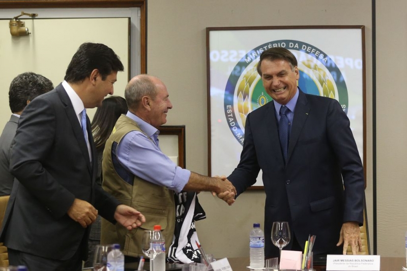 Bolsonaro participou de reunião sobre a Operação Regresso no Ministério da Defesa nesta sexta
