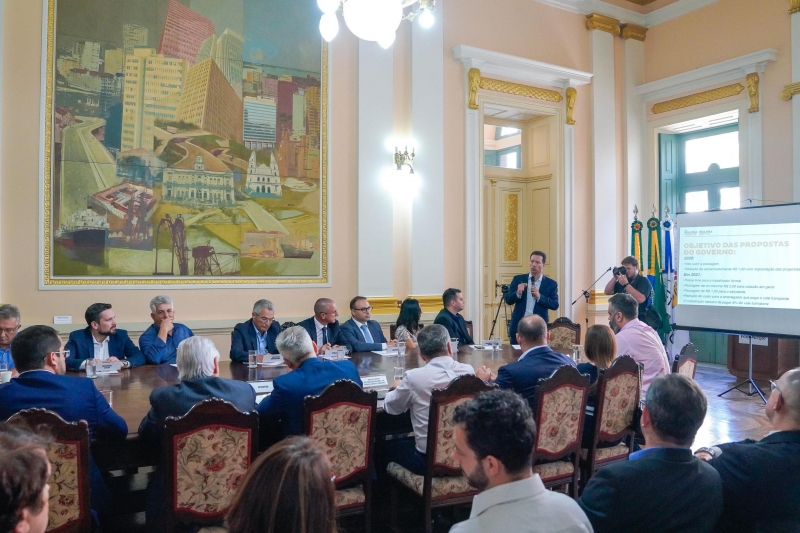 Marchezan apresentou pacote de projetos para transporte a prefeitos da região metropolitana