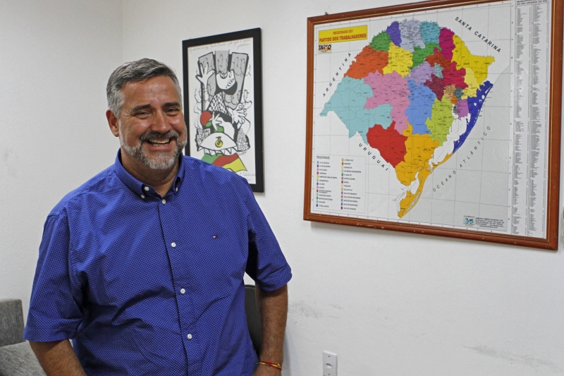Presidente do PT gaúcho e membro da transição de Lula, Paulo Pimenta vê possibilidade de acordo melhor para o Rio Grande do Sul no RRF