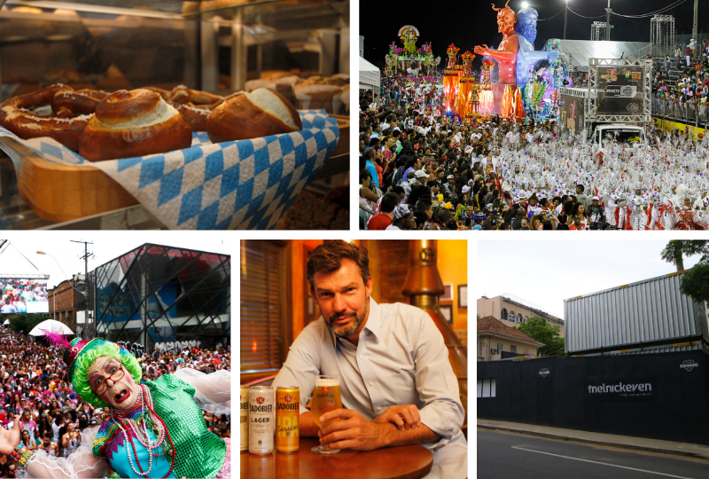 Semana teve padaria com pães alemães e programação de carnaval no Rio Grande do Sul