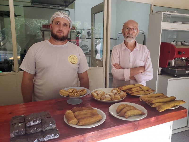 Angelo e Adolfo firmaram parceria para lan&ccedil;ar a Terracota em 2018 Foto: VITORYA PAULO/ESPECIAL/JC