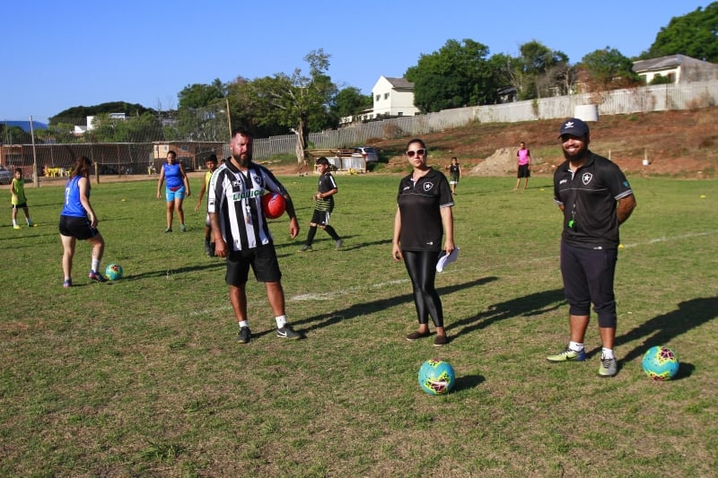 Magno Furtado, Carla Selistre Furtado e William Carvalho integram a equipe ga&uacute;cha da franquia Foto: N&Iacute;COLAS CHIDEM/JC