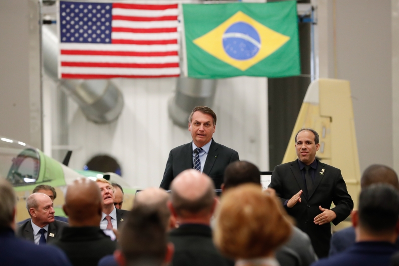 Bolsonaro quer acordo de livre comércio com os EUA