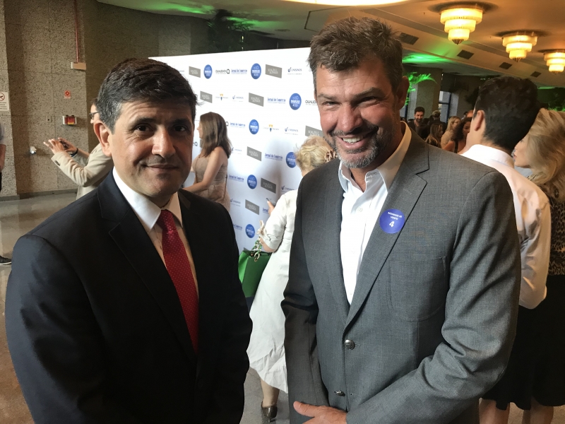 Parrini (esquerda) e Bier apontaram que a pesquisa é indicador para medir êxito da estratégia no Moinhos